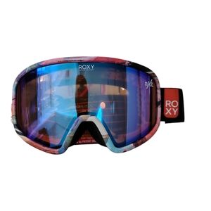 Roxy Blue and Pink Ski Goggles Nxt
